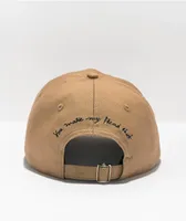 Melodie Headache Tan Strapback Hat
