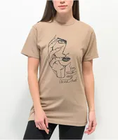 Melodie Headache Tan T-Shirt