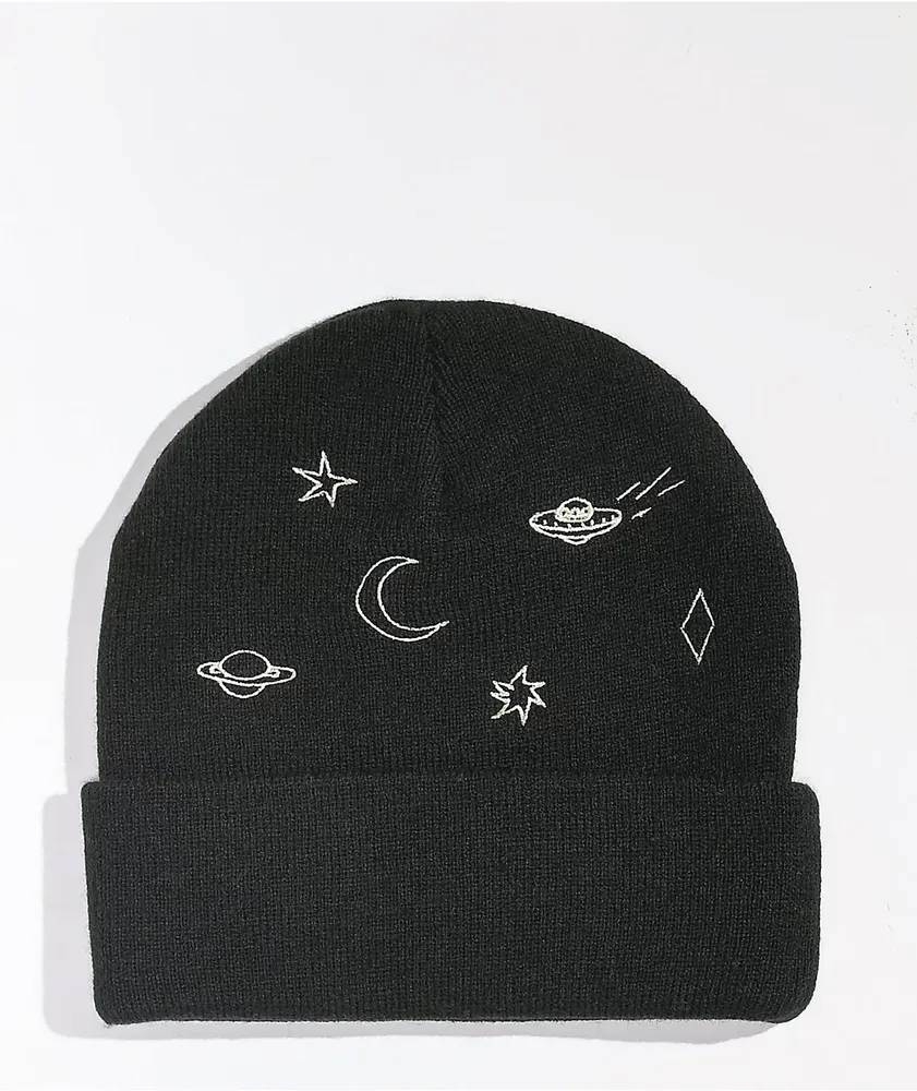 Melodie I Need Space Black Beanie