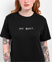 Melodie My Body Black T-Shirt