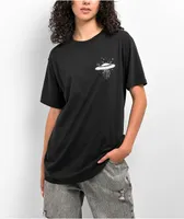 Melodie Our Spaceship Black T-Shirt