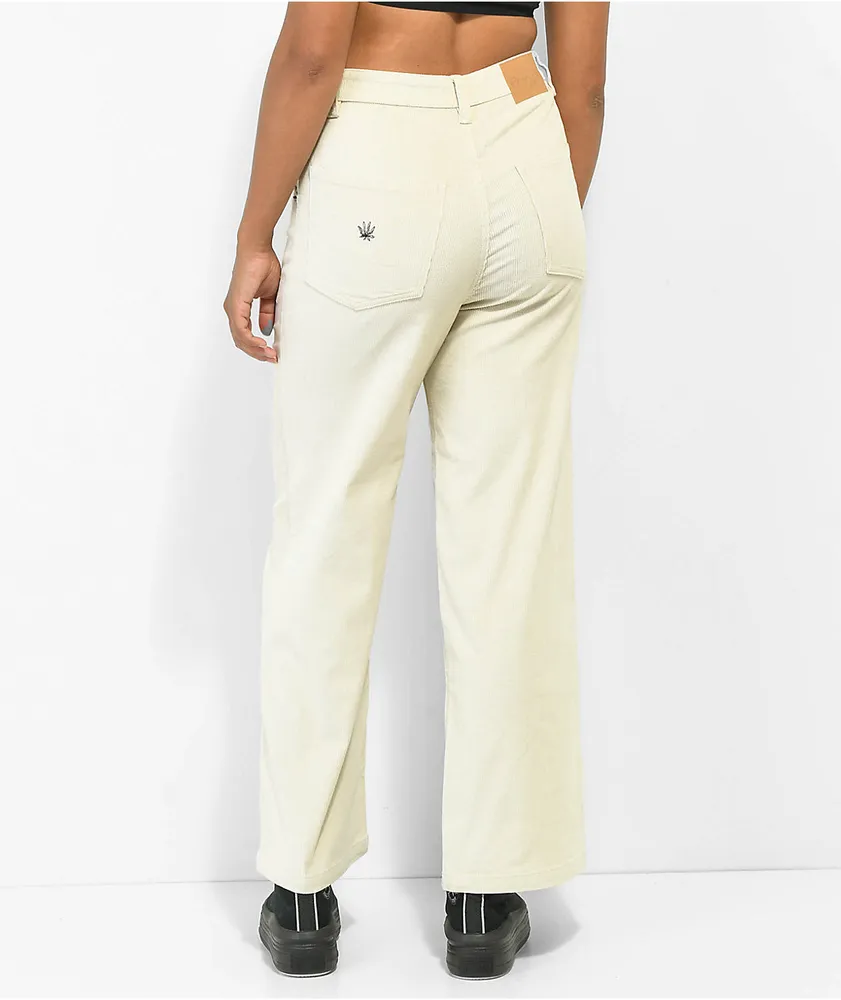 Melodie Out Of My Way Natural Corduroy Pants