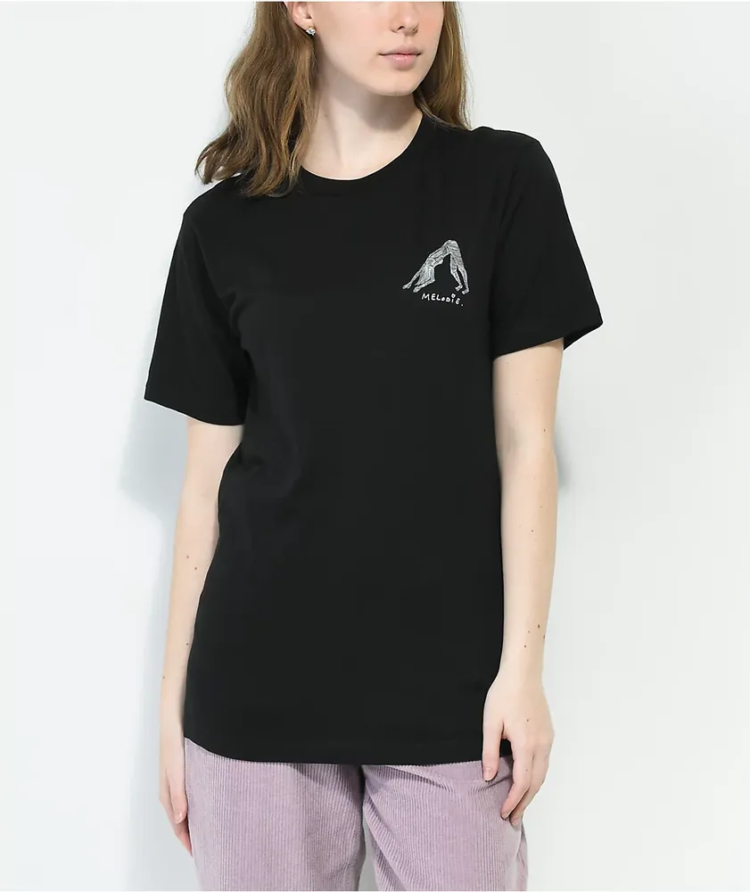 Melodie Perspective Black T-Shirt