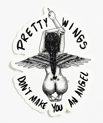 Melodie Pretty Wings Sticker
