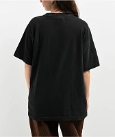 Melodie You Suck Oversized Washed Black T-Shirt