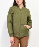 Members Only Duck Green Bomber Jacket