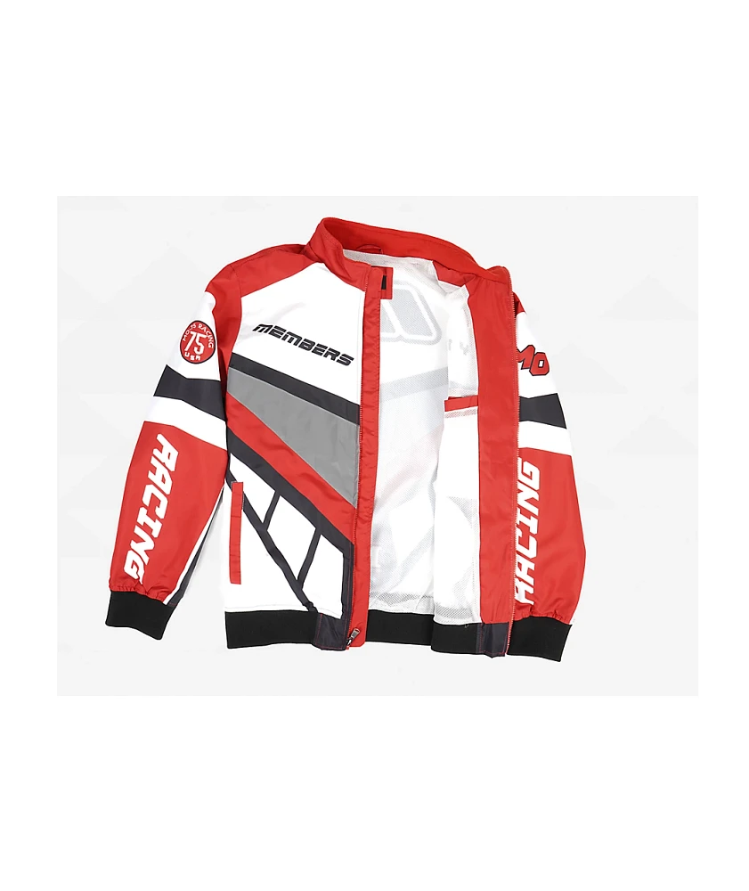 Members Only Speed Racing Red Jacket