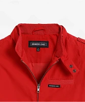 Members Only Speed Racing Red Jacket