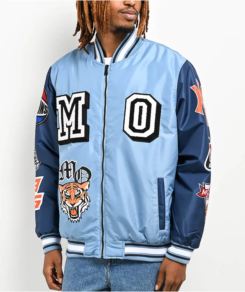 Members Only Tigers Blue Letterman Jacket