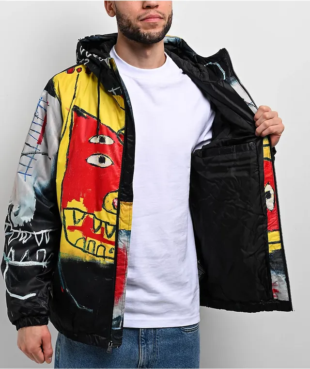 Members Only x Rick & Morty Black Windbreaker Jacket