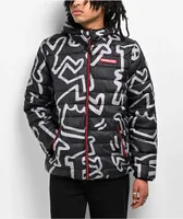 Members Only x Keith Haring Reversible Puffer Jacket