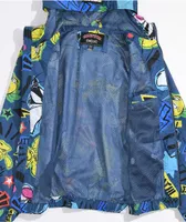 Members Only x Looney Tunes Kids Tweety & Sylvester Blue Windbreaker Jacket