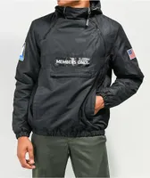 Members Only x NASA Black Anorak Jacket