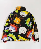 Members Only x Nickelodeon Rugrats Hi Shine White Puffer Jacket