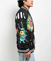 Members Only x Nickelodeon SpongeBob SquarePants Black Varsity Jacket