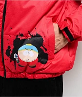 Members Only x South Park Red Puffer Jacket