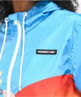 Members Only x Space Jam: A New Legacy Uniform Blue Windbreaker Jacket
