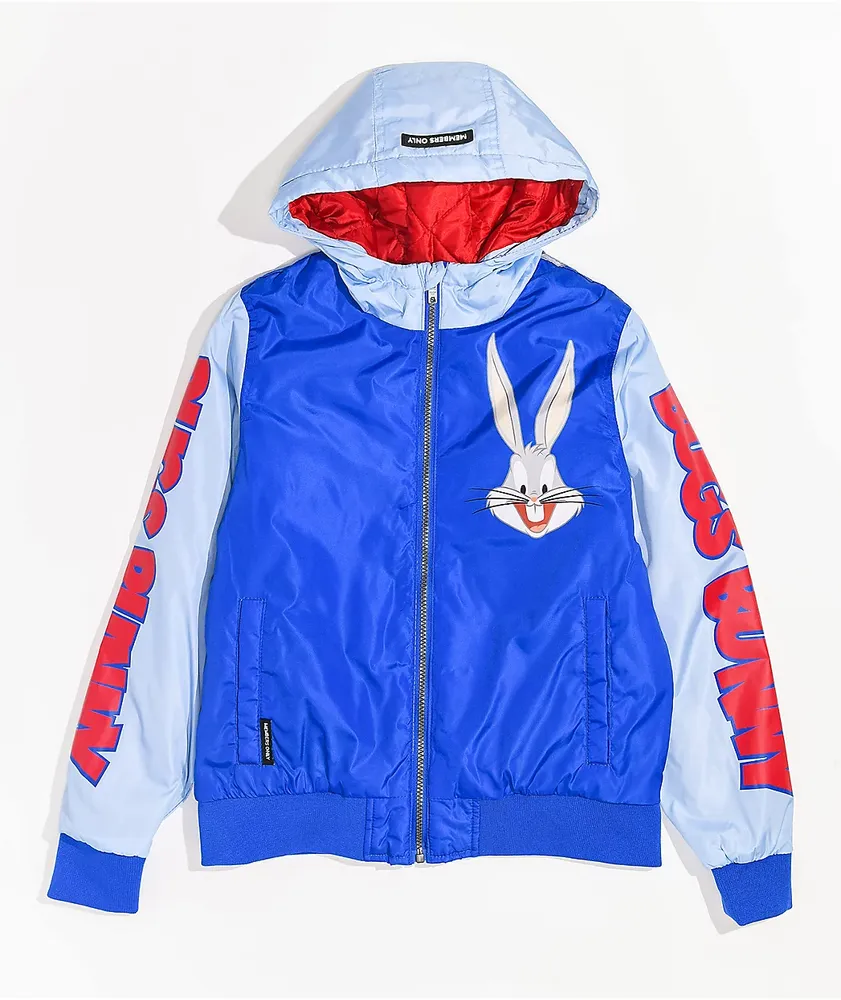 Members Only x Space Jam Kids' Bugs Bunny Blue Jacket