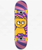 Meow Kids Big Cat Spiral 7.5" Skateboard Complete