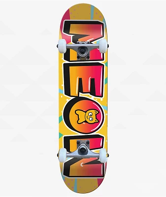Meow Pop Yellow 7.75" Skateboard Complete