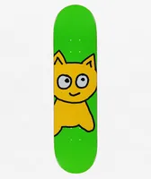 Meow Skateboards Green Big Cat 8.0" Skateboard Deck