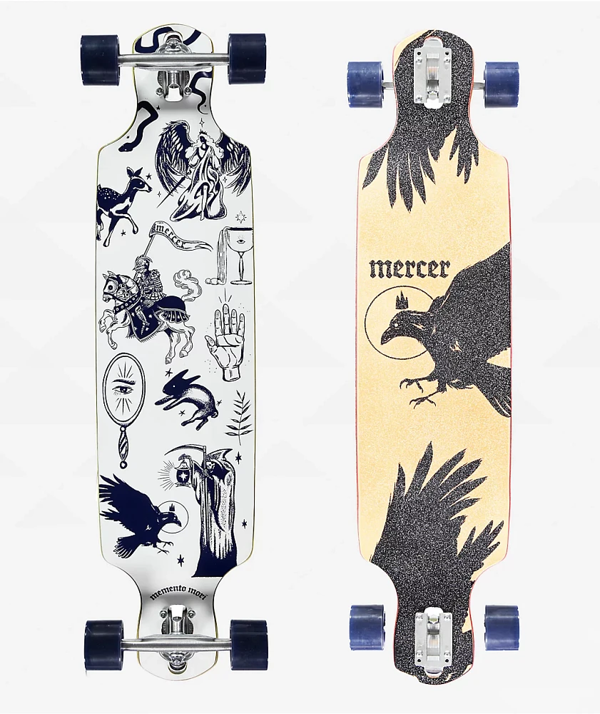 Mercer Memento Mori 38" Drop Through Longboard Complete