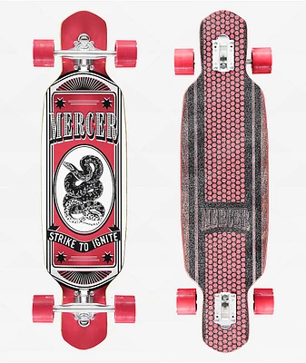 Mercer Strike To Ignite 35" Drop Through Longboard Complete