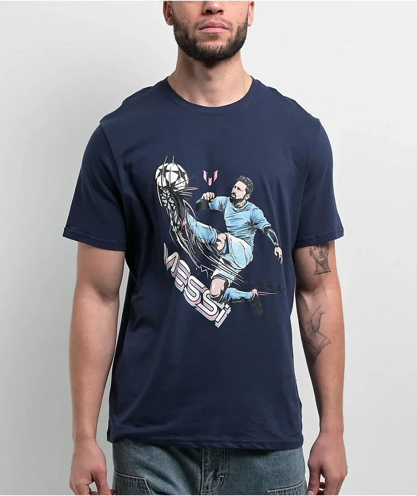 Messi Kick Navy T-Shirt