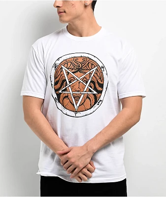 Metal Casino White T-Shirt