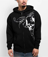 Metal Mulisha War Paint Black Zip Hoodie