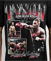 Mike Tyson 1986 King Of The Ring Black T-Shirt
