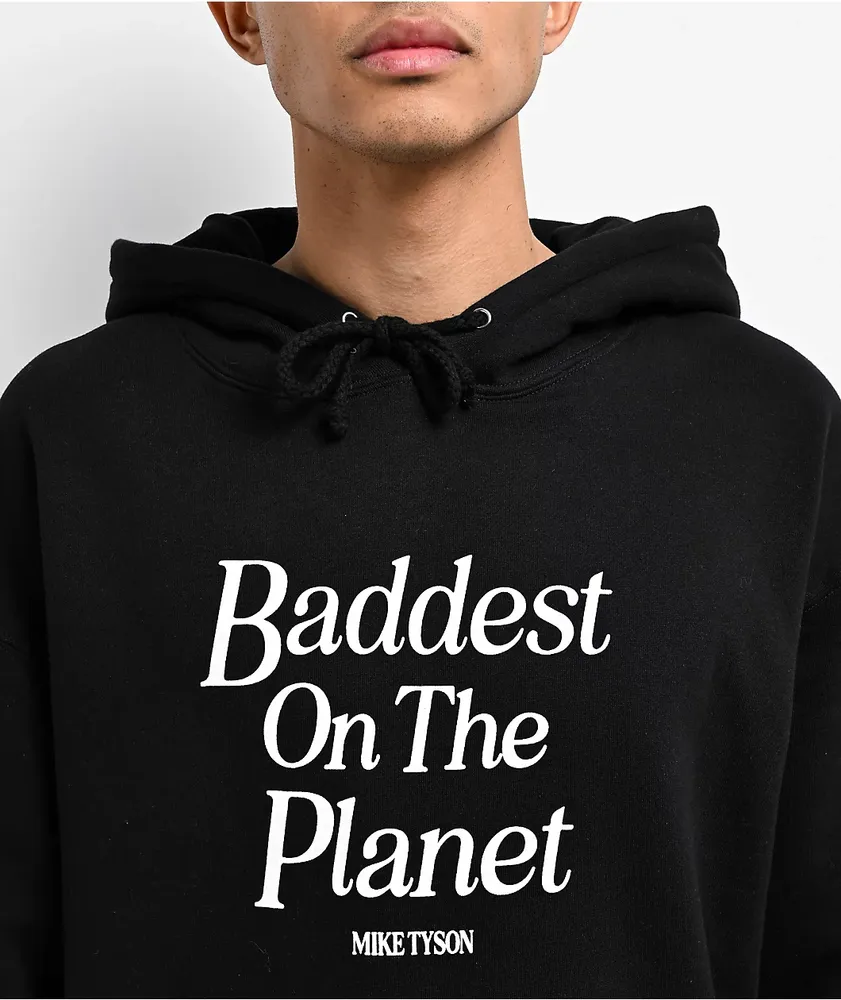 Mike Tyson Baddest On The Planet Black Hoodie