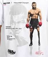 Mike Tyson Faceoff Stats White T-Shirt