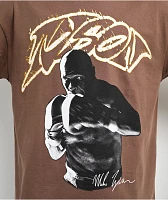 Mike Tyson In Your Face Brown T-Shirt