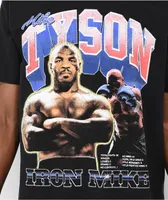 Mike Tyson Iron Mike Collage Black T-Shirt