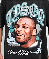 Mike Tyson Pigeon Storm Black Wash T-Shirt