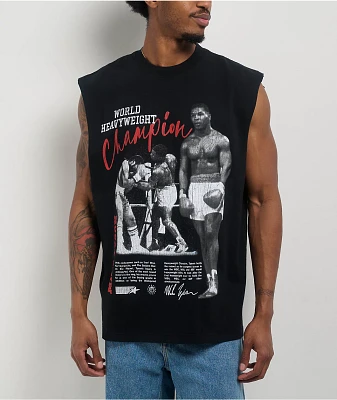 Mike Tyson Sawed Off Hands Black Tank Top