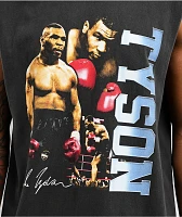 Mike Tyson Vintage Knockdown Black Wash Tank Top