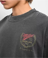 Miller High Life Moon Charcoal T-Shirt