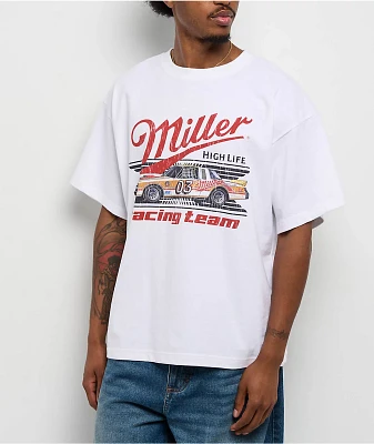 Miller High Life Racing White T-Shirt