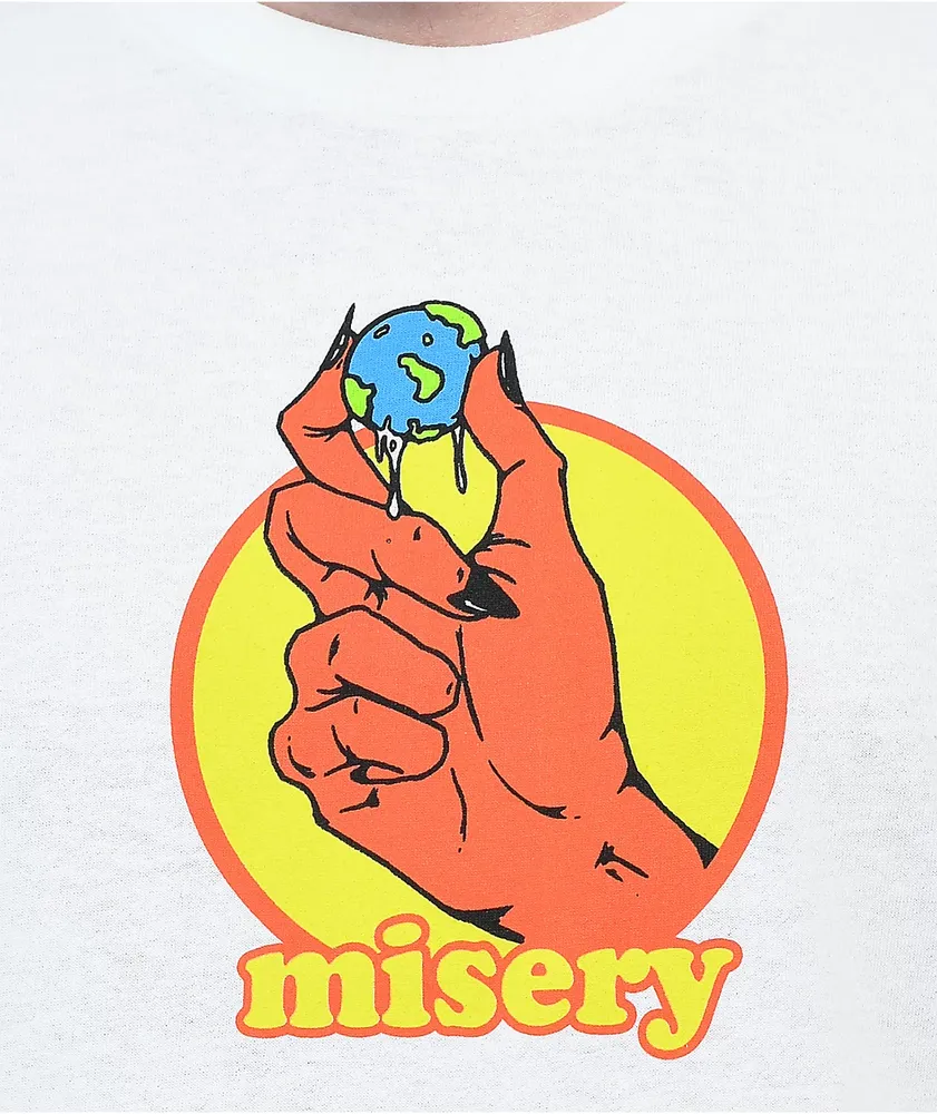 Misery Worldwide Devil's World White T-Shirt