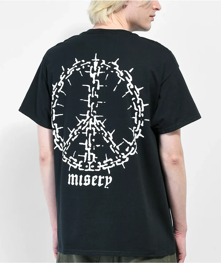 Misery Worldwide Flail Black T-Shirt