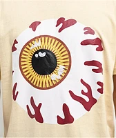 Mishka Large Eyeball Natural T-Shirt