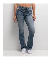 Miss Me Maven Logo Medium Wash Bootcut Jeans