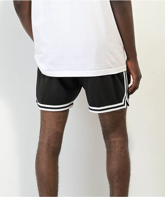 Mitchell & Ness Mitchel & Ness Game Day 2 Black Mesh Shorts