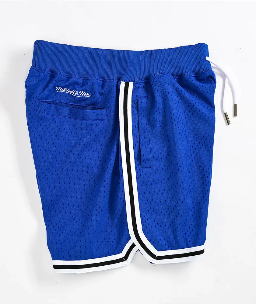 Mitchel & Ness Game Day 2 Blue Mesh Shorts