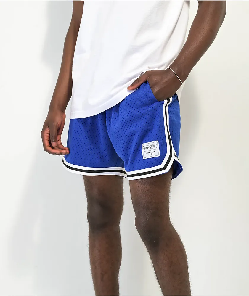 Mitchel & Ness Game Day 2 Blue Mesh Shorts