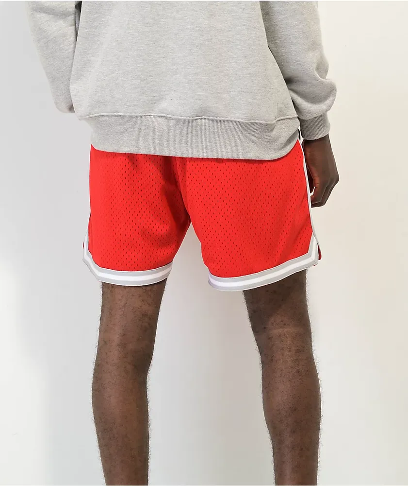 Mitchel & Ness Game Day 2 Red Mesh Shorts