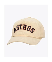 Mitchell & Ness Houston Astros Deadstock Cream Corduroy Snapback Hat