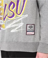 Mitchell & Ness LSU Halftime Grey Crewneck Sweatshirt